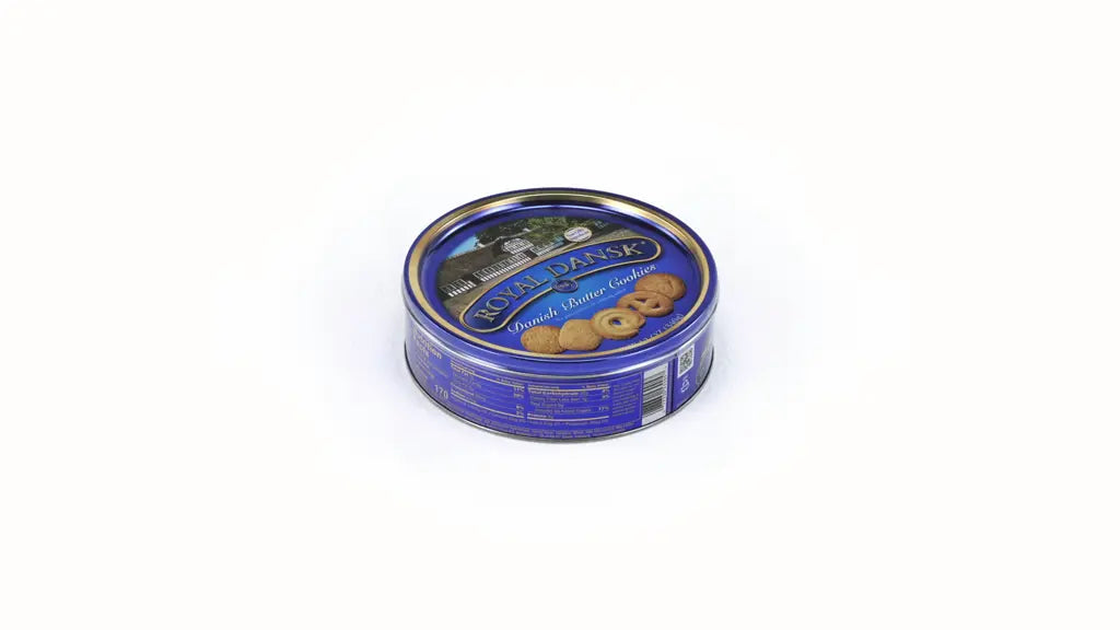 Royal Dansk Danish Butter Cookie Selection, 12 oz Tin – Authentic Assortment of