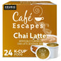 Café Escapes Chai Latte K-Cup Pods, 24 Count for Keurig Brewers