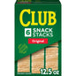 Club Snack Stacks Original Crackers, Lunch Snacks, 6 Count