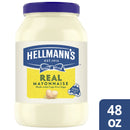Hellmann's Real Mayonnaise Real Mayo, 48 oz