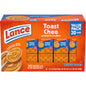 Lance Sandwich Crackers, ToastChee Peanut Butter, 20 Individually Wrapped Packs,