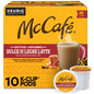 McCafe, Dulce de Leche One Step Latte Medium Roast K-Cup Coffee Pods, 10 Count