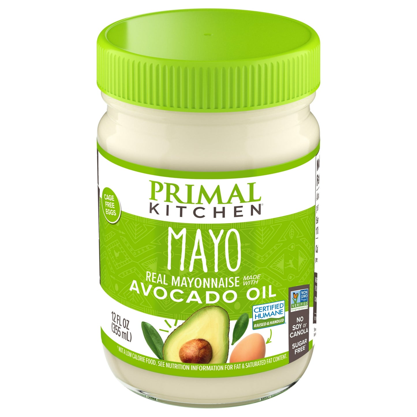 Primal Kitchen Mayo - Real Mayonnaise Made with Avocado Oil 12 fl oz Jar